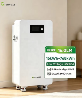 GROWATT 51.2V 16kWh Lithium Battery – HOPE 16.0LM-A1