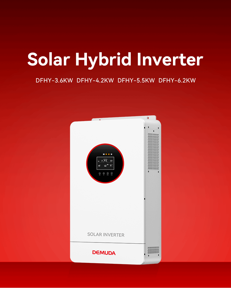 DEMUDA 3.6KW 24V Hybrid Solar Inverter DFHY-3.6KW