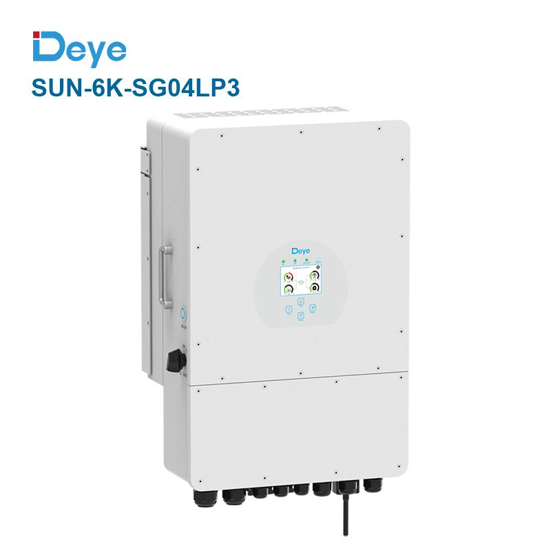 Deye SUN-6K-SG04LP3-EU 6kW Three-Phase Hybrid Inverter