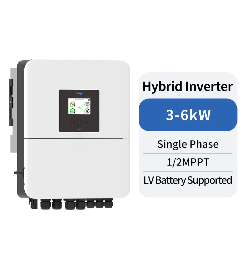 Deye SUN-3.6K-OG01LP1-EU-AM2 3.6kW Off-Grid Hybrid Inverter