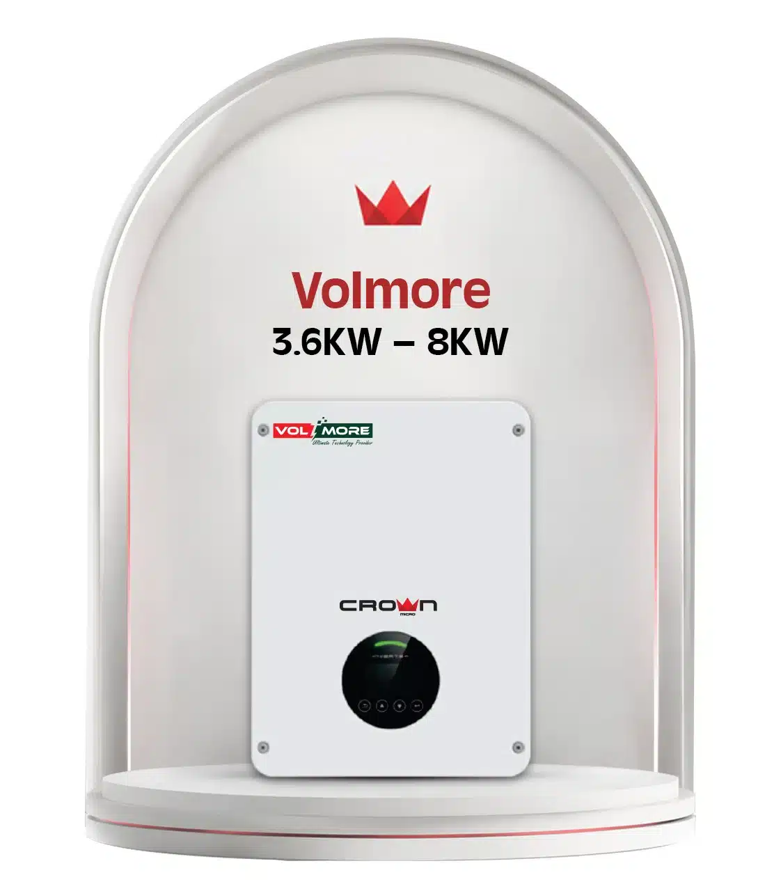 Crown Micro VOLTMORE-VMGI-3KW-SP Single Phase On-Grid Solar Inverter