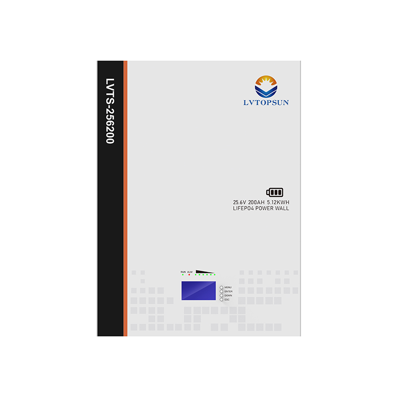 LVTOPSUN 25.6V 100Ah 2.56 kWh Lithium Iron Phosphate Battery