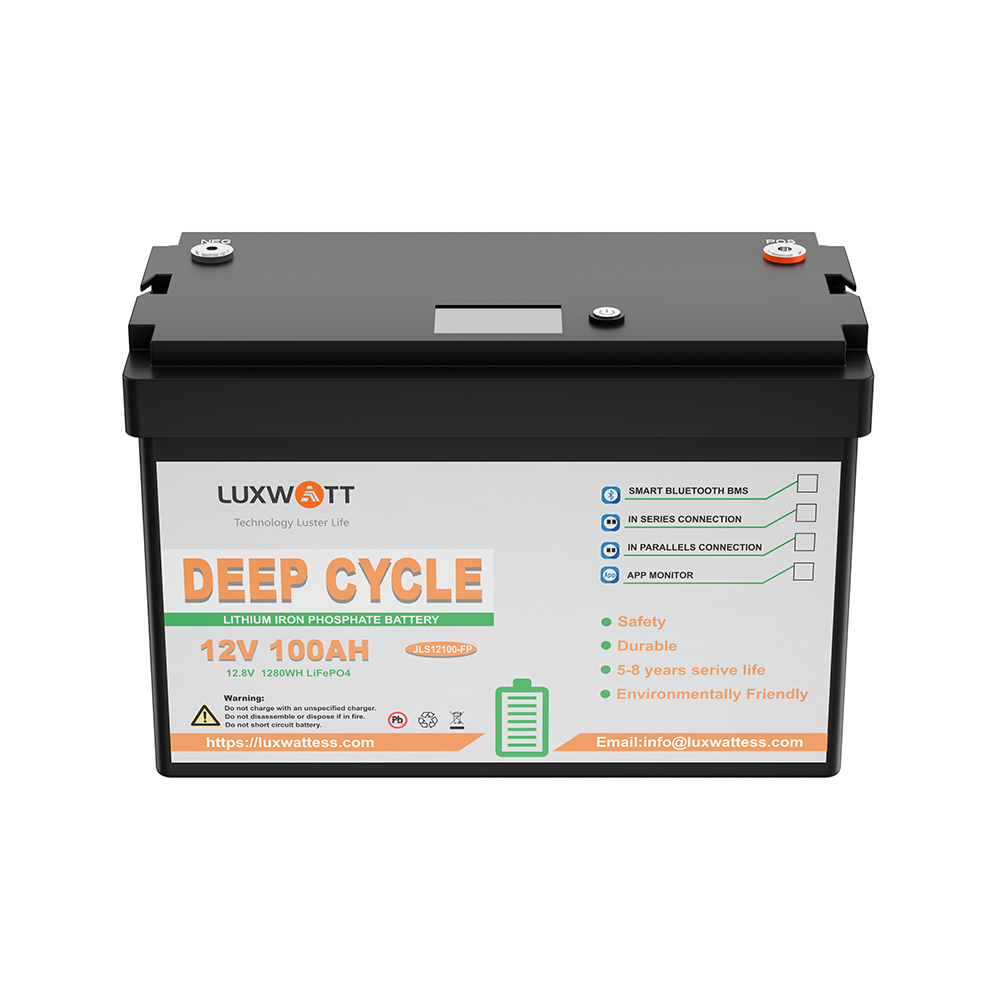 Luxwatt 12.8V 100Ah Lithium Battery LUX-12100FP 1.28kWh