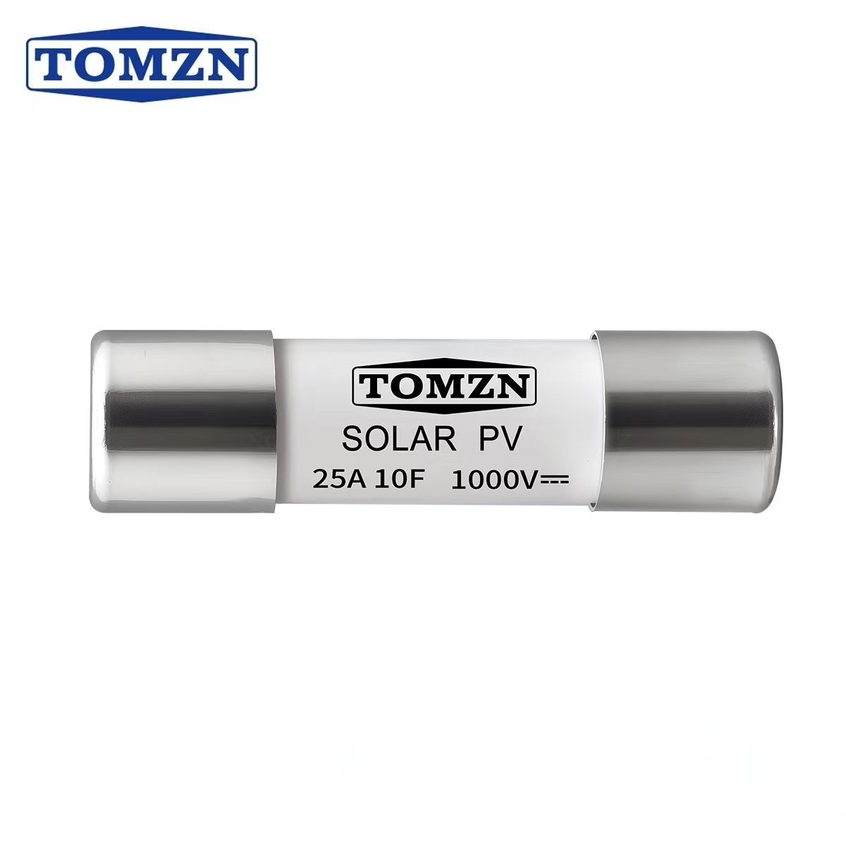 TOMZN TOPV-30 Solar PV Fuse 1000V DC 10×38mm – 6A, 10A, 15A, 20A, 25A, 30A – High Ampere Protection