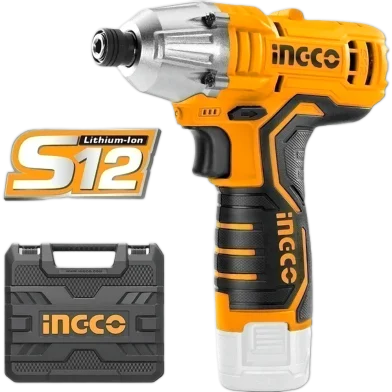 INGCO 12V Cordless Impact Driver Dual Battery